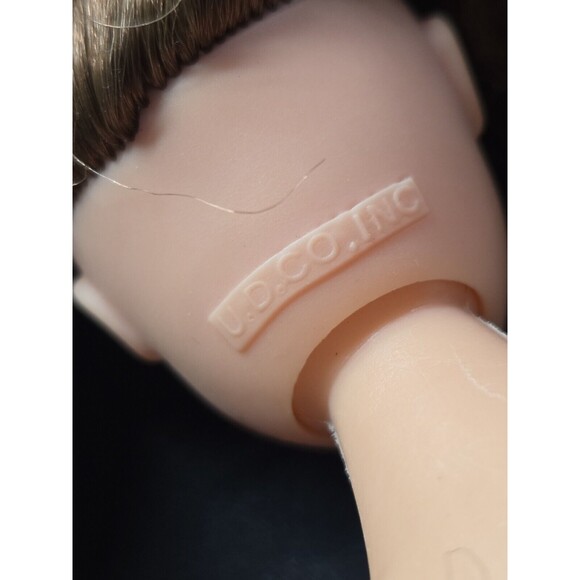 Vintage 1980s? Fashion Dolls Barbie Clone Lot Of 3 U.D.G.O. Inc. Plastic Dolls - Picture 11 of 16